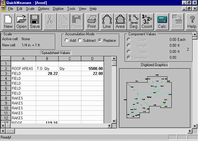 QuickMeasure - A Full-featured And Easy-to-use Takeoff Software